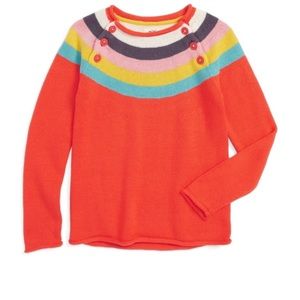 Mini boden rainbow sweater girls 2/3
